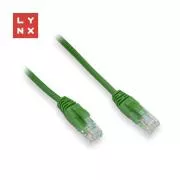 LYNX UTP povezovalni kabel Cat5e, PVC, CCA, 3 m, zelen