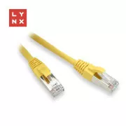 LYNX FTP povezovalni kabel Cat5e PVC, CCA, 7 m, rumen