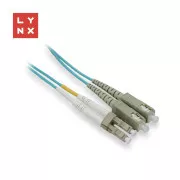 LYNX obojestranski povezovalni kabel MM, OM3, LC/SC, 50/125µm, 2m