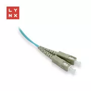 LYNX obojestranski povezovalni kabel MM, OM3, SC/SC, 50/125µm, 0, 5m