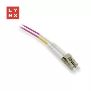 LYNX obojestranski povezovalni kabel MM, OM4, LC/LC, 50/125µm, 15m