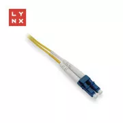 LYNX obojestranski povezovalni kabel SM, OS2, LC/LC, 9/125µm, 15m