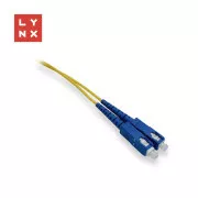 LYNX obojestranski povezovalni kabel SM, OS2, SC/SC, 9/125µm, 15m