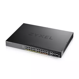 Zyxel XGS2220-30HP, dostopovno stikalo L3, 400W PoE, 16xPoE /10xPoE  , 24x1G RJ45 2x10mG RJ45, 4x10G SFP  Uplink, vključno z 1 letom