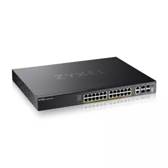 Zyxel XGS2220-30HP, dostopovno stikalo L3, 400W PoE, 16xPoE /10xPoE  , 24x1G RJ45 2x10mG RJ45, 4x10G SFP  Uplink, vključno z 1 letom