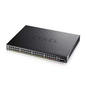 Zyxel XGS2220-54HP, dostopovno stikalo L3, 600W PoE, 40xPoE /10xPoE  , 48x1G RJ45 2x10mG RJ45, 4x10G SFP  Uplink, vključno z 1 letom