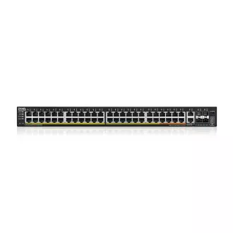 Zyxel XGS2220-54HP, dostopovno stikalo L3, 600W PoE, 40xPoE /10xPoE  , 48x1G RJ45 2x10mG RJ45, 4x10G SFP  Uplink, vključno z 1 letom