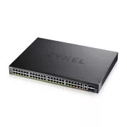 Zyxel XGS2220-54FP, dostopovno stikalo L3, 960W PoE, 40xPoE /10xPoE  , 48x1G RJ45 2x10mG RJ45, 4x10G SFP  Uplink, vključno z 1 letom