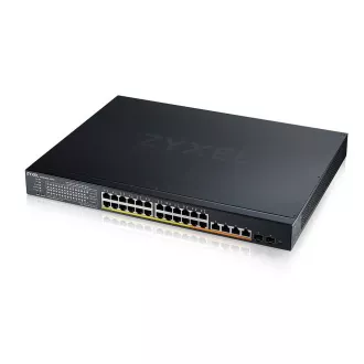 Zyxel XMG1930-30HP, 24-portno pametno upravljano stikalo 2.5GbE Layer 2 PoE 700W 22xPoE /8xPoE   s 4 10GbE in 2 priključkoma SFP