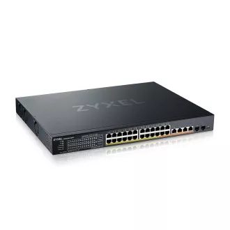 Zyxel XMG1930-30HP, 24-portno pametno upravljano stikalo 2.5GbE Layer 2 PoE 700W 22xPoE /8xPoE   s 4 10GbE in 2 priključkoma SFP