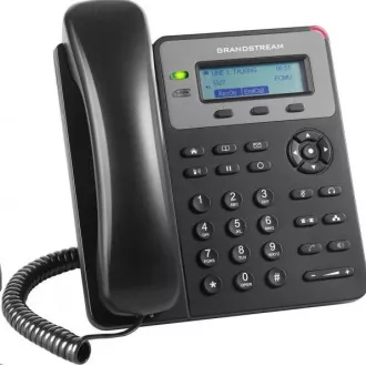 Grandstream GXP1615 [telefon VoIP - 1x račun SIP, zvok HD, 3 mehke tipke, stikalo 2xLAN 10/100Mbps, PoE]