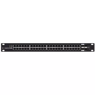 UBNT EdgeSwitch ES-48-500W [70Gbps, 500W, aktivni (802.3af/at) in pasivni (24V) PoE, 2xSFP, 2xSFP , L2/L3]