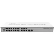 MikroTik Cloud Router Switch CRS326-24G-2S RM, 800MHz CPU, 512MB RAM, 24xLAN, 2xSFP  reža, vključno z L5