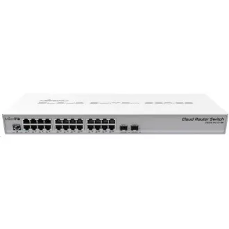 MikroTik Cloud Router Switch CRS326-24G-2S RM, 800MHz CPU, 512MB RAM, 24xLAN, 2xSFP  reža, vključno z L5