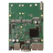 MikroTik RouterBOARD RBM33G, dvojedrni 880MHz, 256MB DDR3, 3x GLAN, 2x mini-PCIe, 2xSIM reža, 1xM.2, USB, RS232, vključ. L4