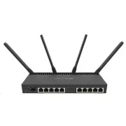 MikroTik RouterBOARDRB RB4011iGS 5HacQ2HnD-IN, štirijedrni procesor 1,4 GHz, 1 GB RAM, 10xLAN, 1x SFP , Wi-Fi 2,4 5 GHz (2033 Mb/s), L5