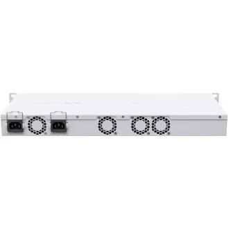MikroTik Cloud Router Switch CRS312-4C 8XG-RM, 650MHz CPU, 64MB, 1xGLAN, 8x10G, 4x10G Combo, reža, vključno z L5