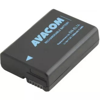 AVACOM Nikon EN-EL14, EN-EL14a, EN-EL14e Li-Ion 7,4V 1300mAh 9,6Wh