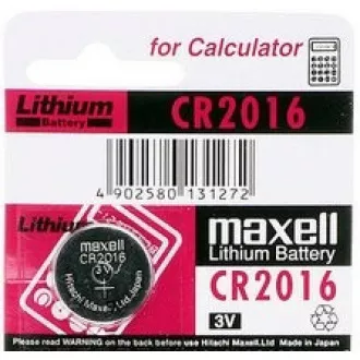 AVACOM gumbna baterija CR2016 Maxell Lithium 1pc Blister