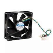 Ventilator CHIEFTEC AF-0925PWM, 92x92x25 mm, 2 kroglici, PWM