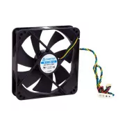 CHIEFTEC ventilator AF-1225PWM, 120x120x25 mm, 2 kroglici, PWM