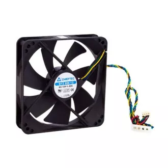 CHIEFTEC ventilator AF-1225PWM, 120x120x25 mm, 2 kroglici, PWM