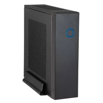 Ohišje CHIEFTEC Compact Series/mini ITX, IX-03B, črno, Alu, 85W napajalnik CDP-085ITX