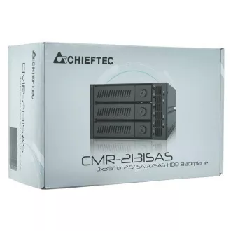 Hrbtna plošča CHIEFTEC SAS/SATA CMR-3141SAS, 3x 5, 25" za 4x 3, 5" HDD/SSD Hrbtna plošča CHIEFTEC SAS/SATA CMR-3141SAS, 3x 5, 25" za 4x 3, 5" HDD/SSD