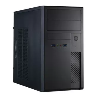 Ohišje CHIEFTEC Mesh Series/Minitower, XT-01B-OP, črno, USB 3.0, brez napajalnika
