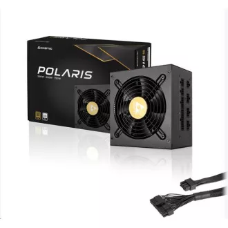CHIEFTEC napajalnik Polaris Series, PPS-650FC, 650W, ATX-12V V.2.4, PS2, 12cm ventilator, Active PFC, modularni, 80  Gold