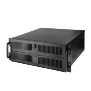CHIEFTEC Rackmount 4U ATX/mATX, UNC-409S-B, 400W PSF-400B, črna