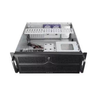 CHIEFTEC Rackmount 4U ATX/mATX, UNC-409S-B, 400W PSF-400B, črna