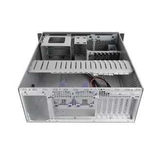 CHIEFTEC Rackmount 4U ATX/mATX, UNC-409S-B, 400W PSF-400B, črna