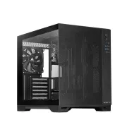 Ohišje CHIEFTEC VISIO AIR, ATX, 1x USB-C 3.2, 2x USB 3.0, 3x 140 mm ventilator, črno