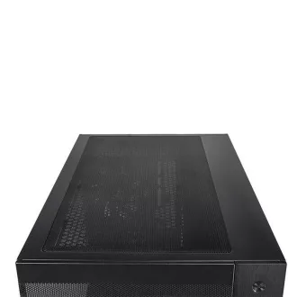 Ohišje CHIEFTEC VISIO AIR, ATX, 1x USB-C 3.2, 2x USB 3.0, 3x 140 mm ventilator, črno
