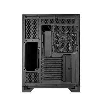 Ohišje CHIEFTEC VISIO AIR, ATX, 1x USB-C 3.2, 2x USB 3.0, 3x 140 mm ventilator, črno