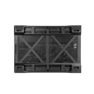 Ohišje CHIEFTEC VISIO AIR, ATX, 1x USB-C 3.2, 2x USB 3.0, 3x 140 mm ventilator, črno