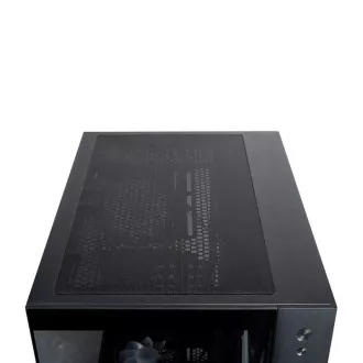 Ohišje CHIEFTEC VISIO, ATX, 1x USB-C 3.2, 2x USB 3.0, 6x 120mm ventilator ARGB, črno