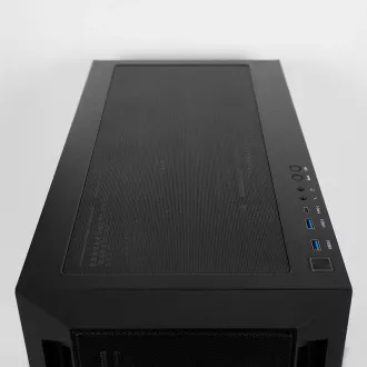 Ohišje CHIEFTEC APEX AIR, E-ATX, 1x USB-C 3.2, 2x USB 3.0, 3x 140 mm ventilator, črno