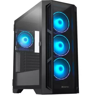 Ohišje CHIEFTEC APEX, E-ATX, 1x USB-C 3.2, 2x USB 3.0, 4x 120mm ventilator ARGB, vozlišče ARGB, črno Ohišje CHIEFTEC APEX, E-ATX, 1x USB-C 3.2, 2x USB 3.0, 4x 120mm ventilator ARGB, vozlišče ARGB, črno