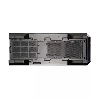 CHIEFTEC ohišje STALLION II, ATX, 1x USB-C 3.2, 2x USB 3.1, 1x USB 2.0, 4x 120mm RGB ventilator, črno