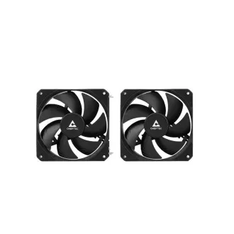 CHIEFTEC vodno hlajenje CPU Iceberg 240 Dark, 2x120mm, ARGB vodni blok, LGA1851, AM5, črna