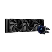 CHIEFTEC Iceberg 360 Dark CPU vodno hlajenje, 3x120mm, ARGB vodni blok, LGA1851, AM5, črna
