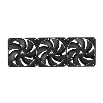 CHIEFTEC Iceberg 360 Dark CPU vodno hlajenje, 3x120mm, ARGB vodni blok, LGA1851, AM5, črna