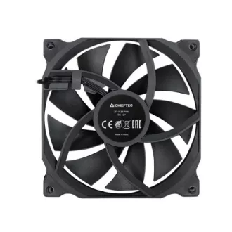 CHIEFTEC ventilator ZF-1425PWM, 140mm, PWM, črn