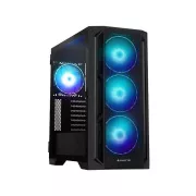 Ohišje CHIEFTEC APEX LUMO, E-ATX, 1x USB-C 3.2, 2x USB 3.0, 4x 140mm ventilator ARGB, ARGB Hub, črno