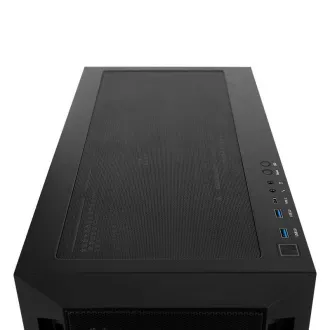 Ohišje CHIEFTEC APEX LUMO, E-ATX, 1x USB-C 3.2, 2x USB 3.0, 4x 140mm ventilator ARGB, ARGB Hub, črno