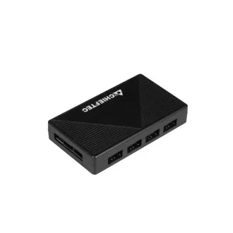 Ohišje CHIEFTEC APEX LUMO, E-ATX, 1x USB-C 3.2, 2x USB 3.0, 4x 140mm ventilator ARGB, ARGB Hub, črno