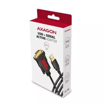 AXAGON ADS-1PSN, USB-A 2.0 na RS-232 DB9-M Prolific serijski adapter / kabel 1,5 m AXAGON ADS-1PSN, USB-A 2.0 na RS-232 DB9-M Prolific serijski adapter / kabel 1,5 m