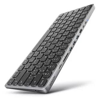 AXAGON HMC-KB-CS, vozlišče USB 5 Gb/s s tipkovnico CZ/SK, HDMI 4K/60Hz, 3x USB-A, SD/mSD, avdio, PD 100W, kabel USB-C 60cm AXAGON HMC-KB-CS, vozlišče USB 5 Gb/s s tipkovnico CZ/SK, HDMI 4K/60Hz, 3x USB-A, SD/mSD, avdio, PD 100W, kabel USB-C 60cm